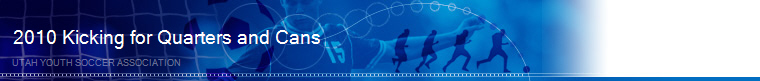 2010 Kicking for Quarters and Cans banner